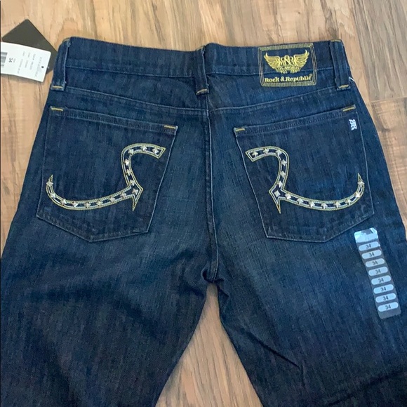 Rock & Republic Other - Rock & Republic Jeans with Stud Back Pockets NWT